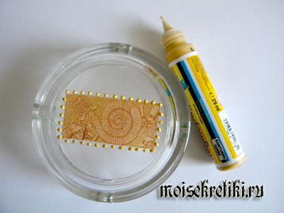 Декупаж пепельницы Декупаж пепельницы