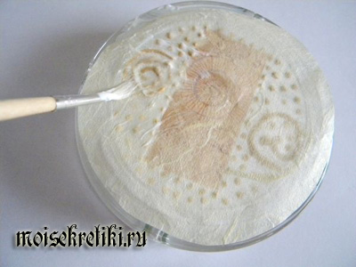 Декупаж пепельницы Декупаж пепельницы