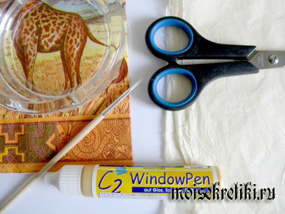 Декупаж пепельницы Декупаж пепельницы