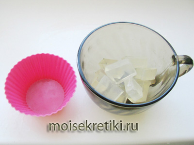 Мыло ручной работы «Кекс с яблочком»