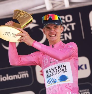 19-летний словенец Якоб Омрзел начнёт профессиональную карьеру в Bahrain Victorious с 2026 года