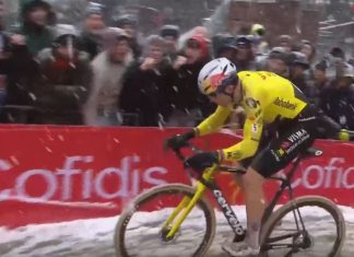 Ваут ван Арт вернулся к тренировкам на велосипеде через 10 дней после операции на лодыжке