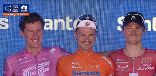 Мауро Шмид и Гарри Суини — призёры Тура Даун Андер-2026