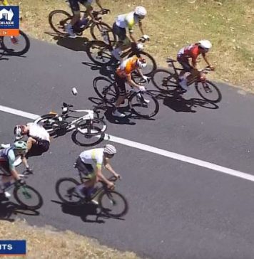 Перелом запястья у Джея Вайна после инцидента с кенгуру на Туре Даун Андер-2026