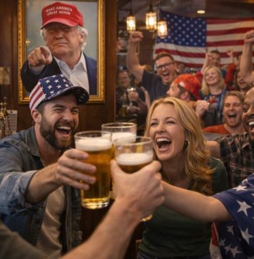 Ну, в общем, сами знаете, кого: пивоварня в США пообещала всем посетителям бесплатное пенное в день смерти «его»