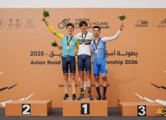 Три медали на чемпионате Азии для гонщиков XDS Astana Team