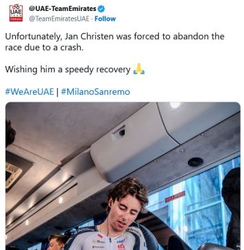Последствия падений Михала Квятковски и Яна Кристена на Милан – Сан-Ремо-2026