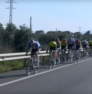 Ремко Эвенепул о падении на 3-м этапе Вуэльты Каталонии-2026: «Попал на выбоину»