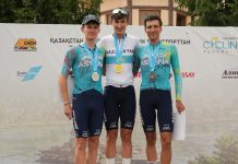 Казахстан. XDS Astana Team забирает весь подиум в «разделке»