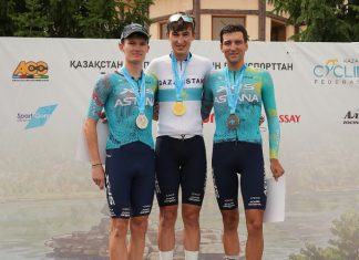 Казахстан. XDS Astana Team забирает весь подиум в «разделке»