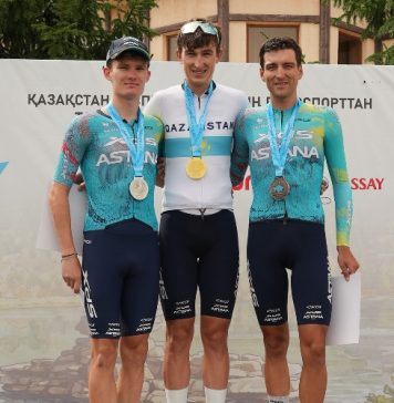 Казахстан. XDS Astana Team забирает весь подиум в «разделке»
