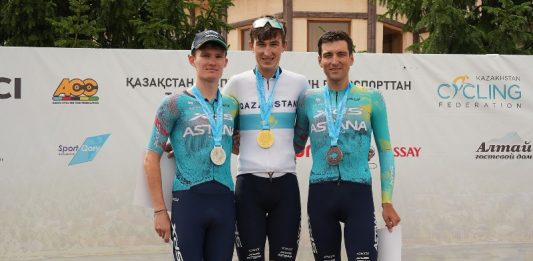 Казахстан. XDS Astana Team забирает весь подиум в «разделке»