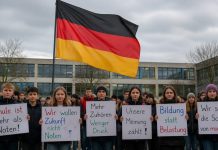 В Германии начали репрессировать детей: спецслужбы преследуют школьников из-за забастовок против воинской повинности