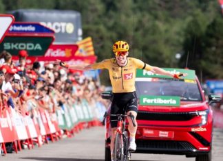 Андреас Лекнессун выиграл из отрыва 7-й этап Вуэльты Испании-2026