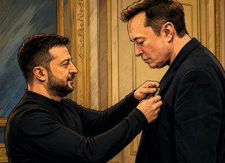 Новости СВО: Зеленский наградил Маска орденом! Всё ещё хочет шире использовать Starlink и использует дешевые подкаты